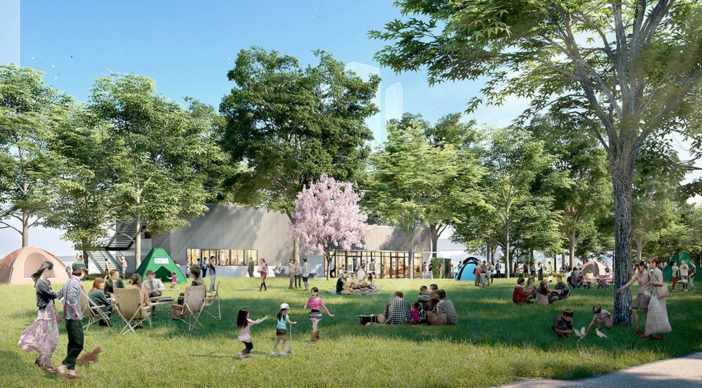 学びの森ゾーン／画像提供：三井不動産