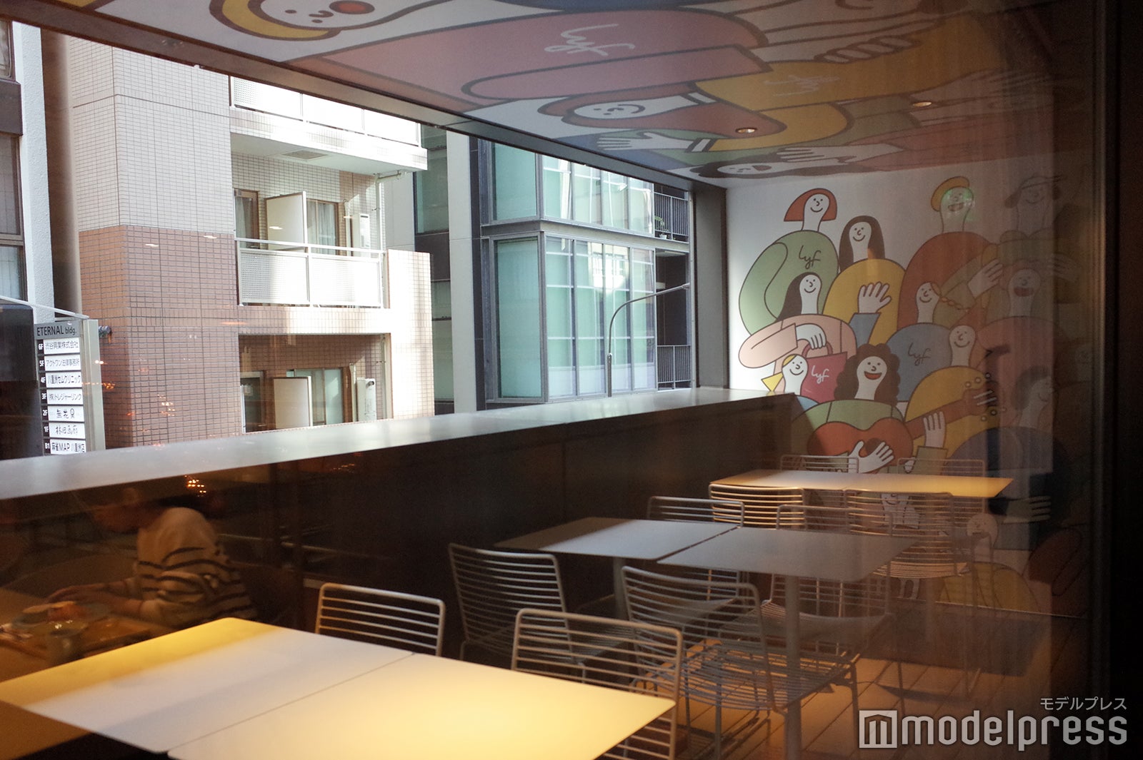 2階はテラス席も／lyf銀座東京（C）モデルプレス