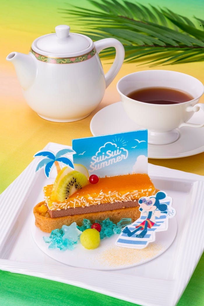 “SuiSui Summer”ケーキセット2,500円(C)Disney