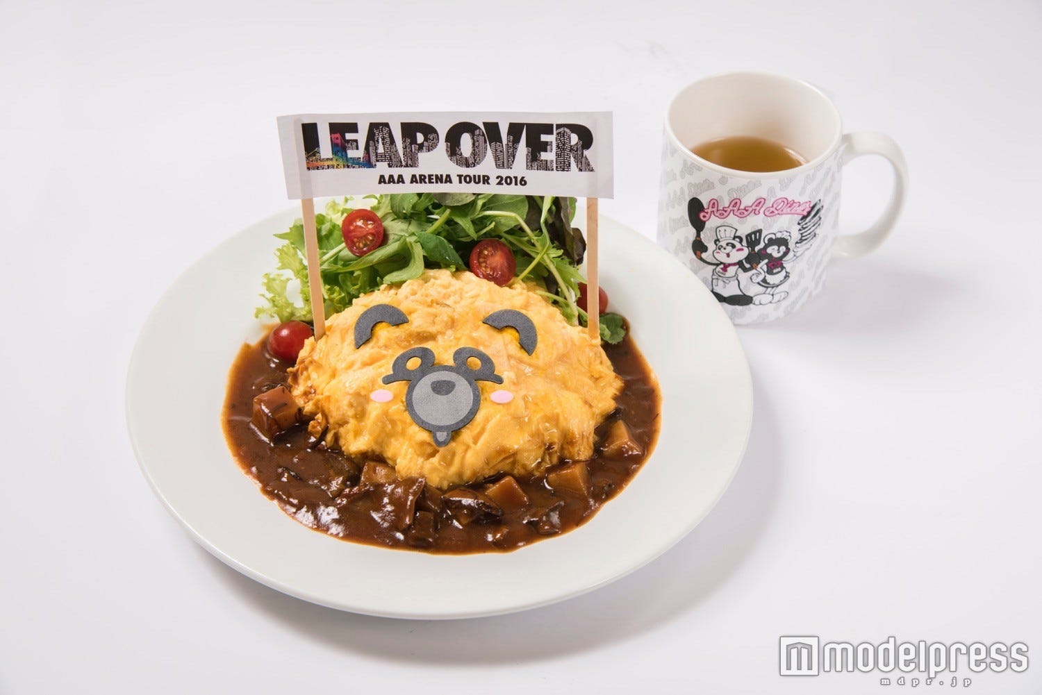 AAAのコラボカフェが渋谷にオープン パンダ尽くしのメニューがキュート