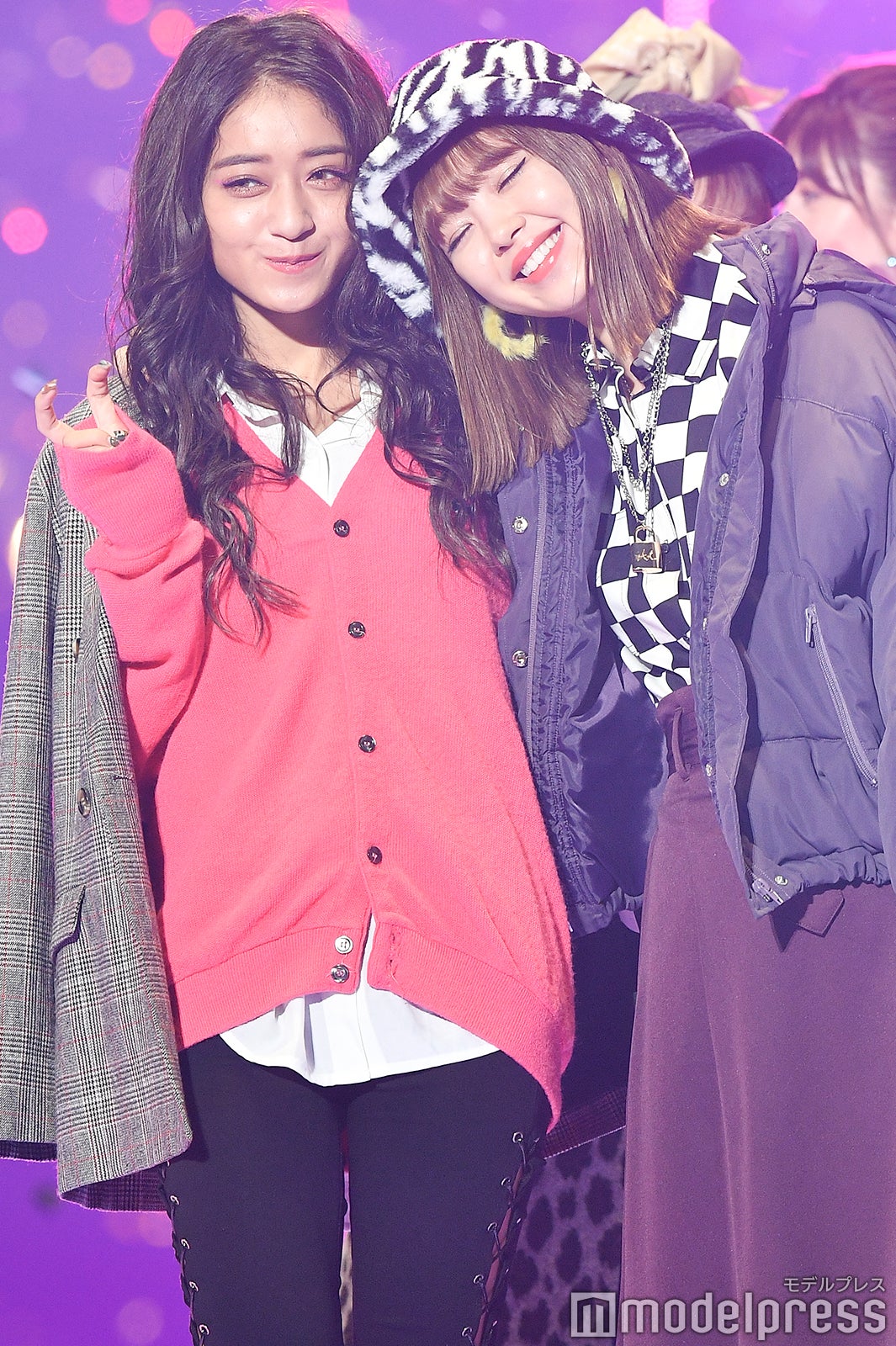 池田美優、藤田ニコル／フィナーレの様子（C）モデルプレス