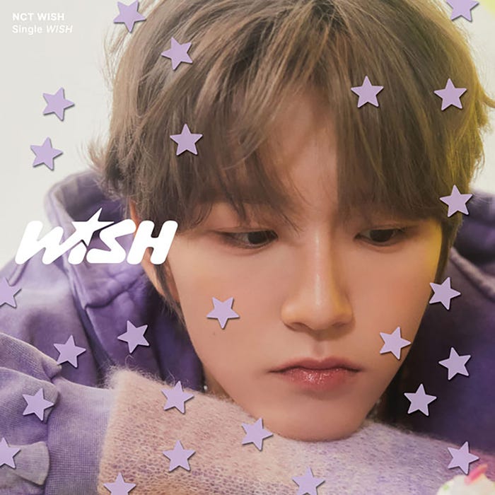 NCT WISH Japan 1st SINGLE「WISH」ジェヒ(JAEHEE)ジャケット(提供写真)
