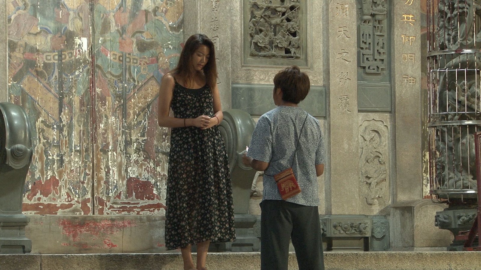 アスカ、ハト胸／「あいのり：Asian Journey」第11話より（C）フジテレビ