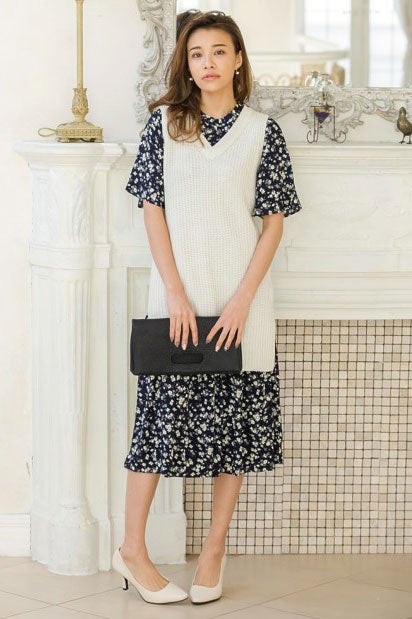 チュニックベスト「Re:EDIT by GALSTAR」2,598円（税込）／画像提供：Re:EDIT by GALSTAR