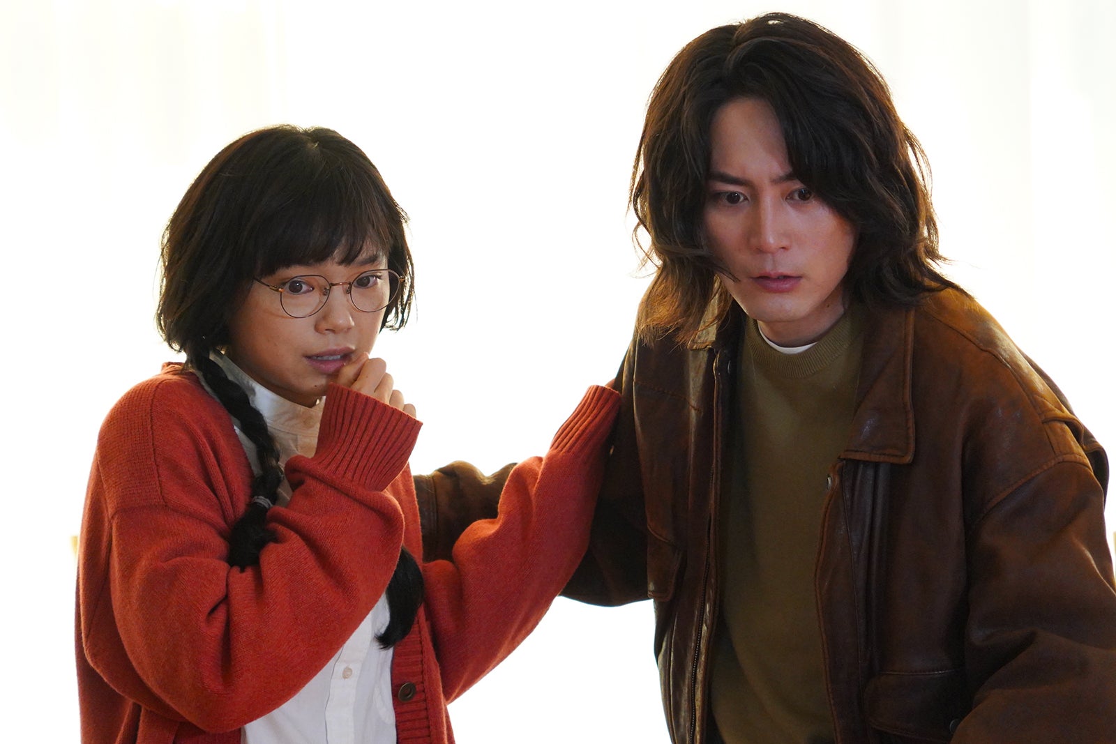 古川琴音、間宮祥太朗「ACMA：GAME アクマゲーム」第2話より（C）日本テレビ