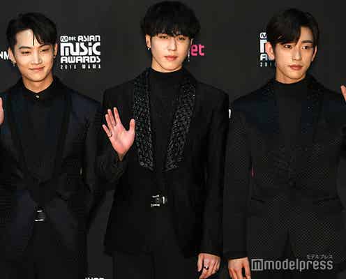 GOT7 JB&ジニョン&ユギョム「2018 MAMA FANS’CHOICE in JAPAN」レッドカーペットに登場