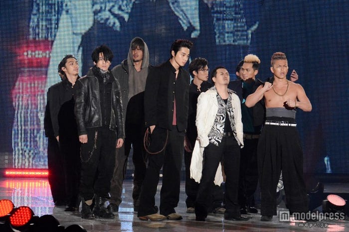 「東京ランウェイ2014 SPRING/SUMMER」に出演した映画「クローズ EXPLODE」出演者