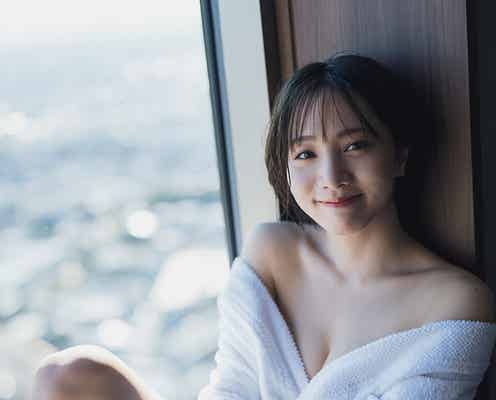 元乃木坂46能條愛未、チラリと覗く美谷間にドキッ
