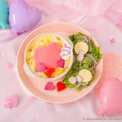 マイメロディの◇◇◇グラタン!税込1,690円(◇=は正式にはハートマーク)(C)2024 SANRIO CO.,LTD.APPROVAL NO.L654057