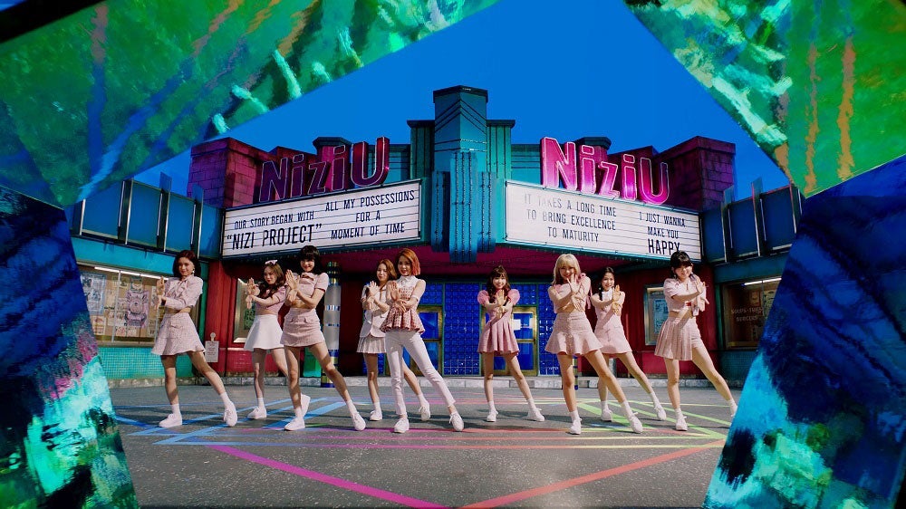 NiziU「Make you happy」MV（提供写真）