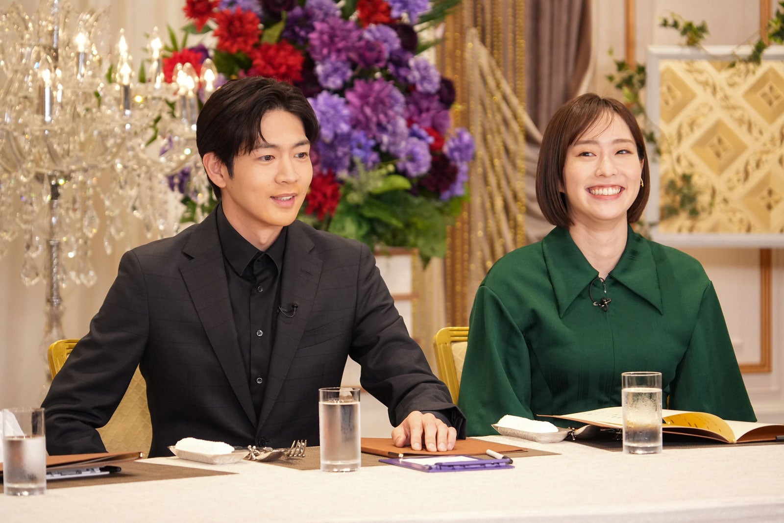 松下洸平、石川佳純（C）日本テレビ