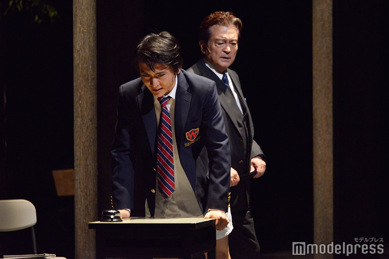 田川隼嗣、大和田伸也／ゲネプロの様子（C）モデルプレス