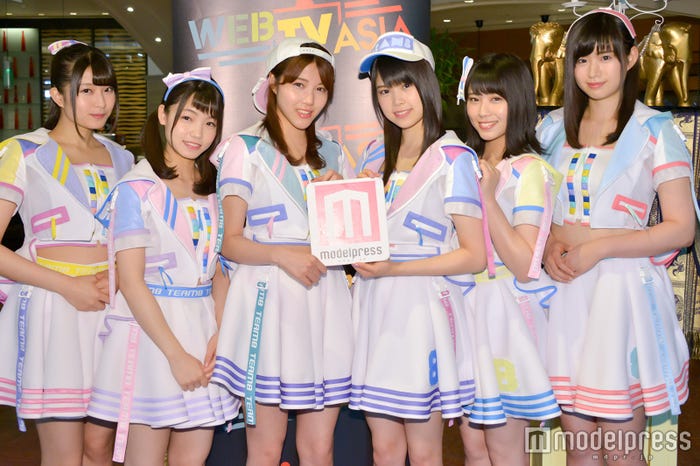左から:行天優莉奈、高橋彩音、舞木香純、吉川七瀬、清水麻璃亜、佐藤朱 (C)モデルプレス