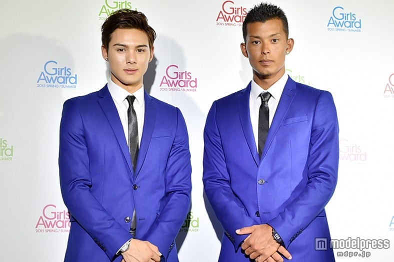 BoysAward Audition賞の（左から）太田光るさん、真喜志一星さん