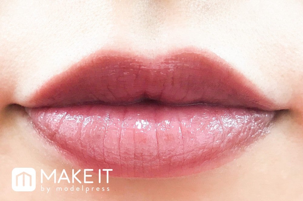 プランプピンク／メルティー リップセラム／103 バーガンディローズ 使用 (C)メイクイット