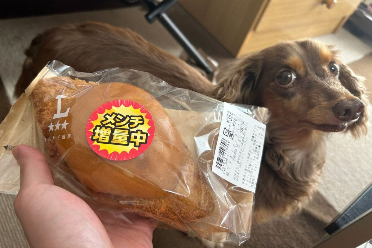 『盛りすぎ!メンチバーガー』とちるくん