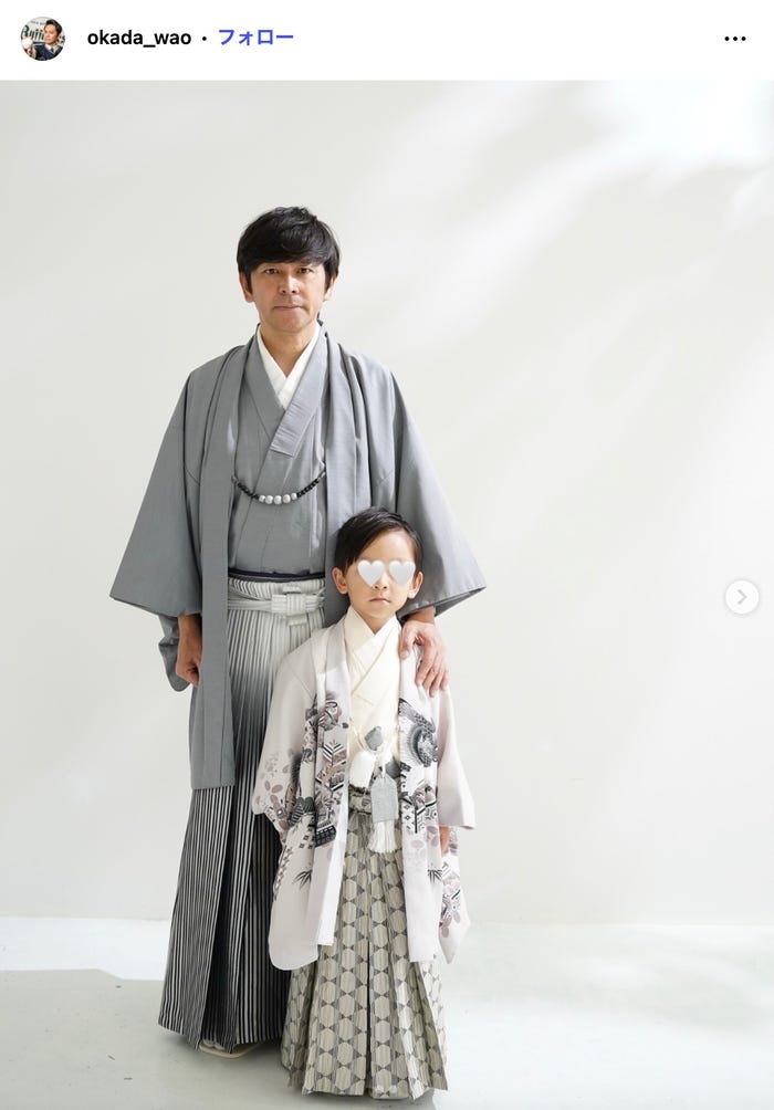 岡田圭右Instagramより