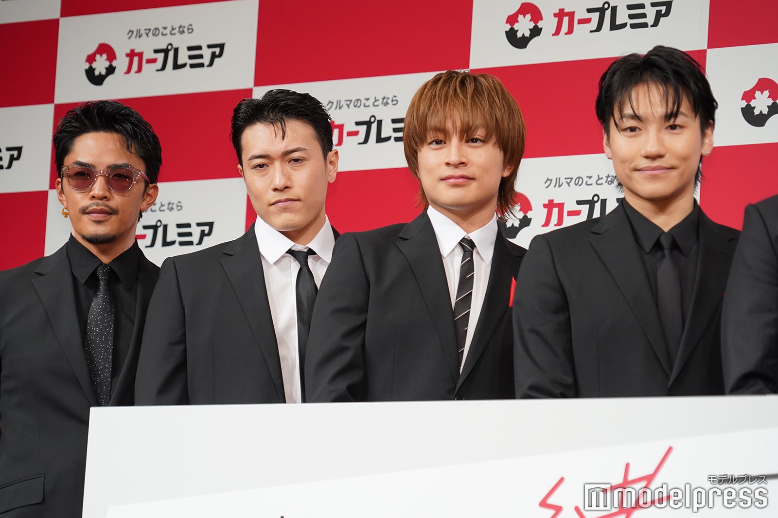 数原龍友、中務裕太、白濱亜嵐、小森隼（C）モデルプレス