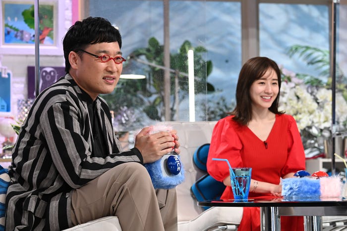 山里亮太、田中みな実(C)テレビ朝日