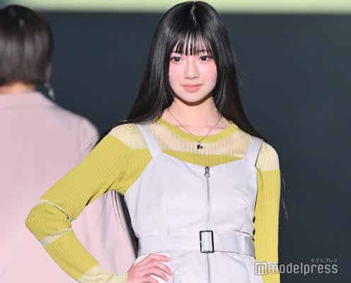 秋元康氏プロデュース17人組アイドルグループ「Rain Tree」水野乃愛「TGC」初ランウェイ デジタルシングルデビュー前に堂々存在感【TGCしずおか2025】
