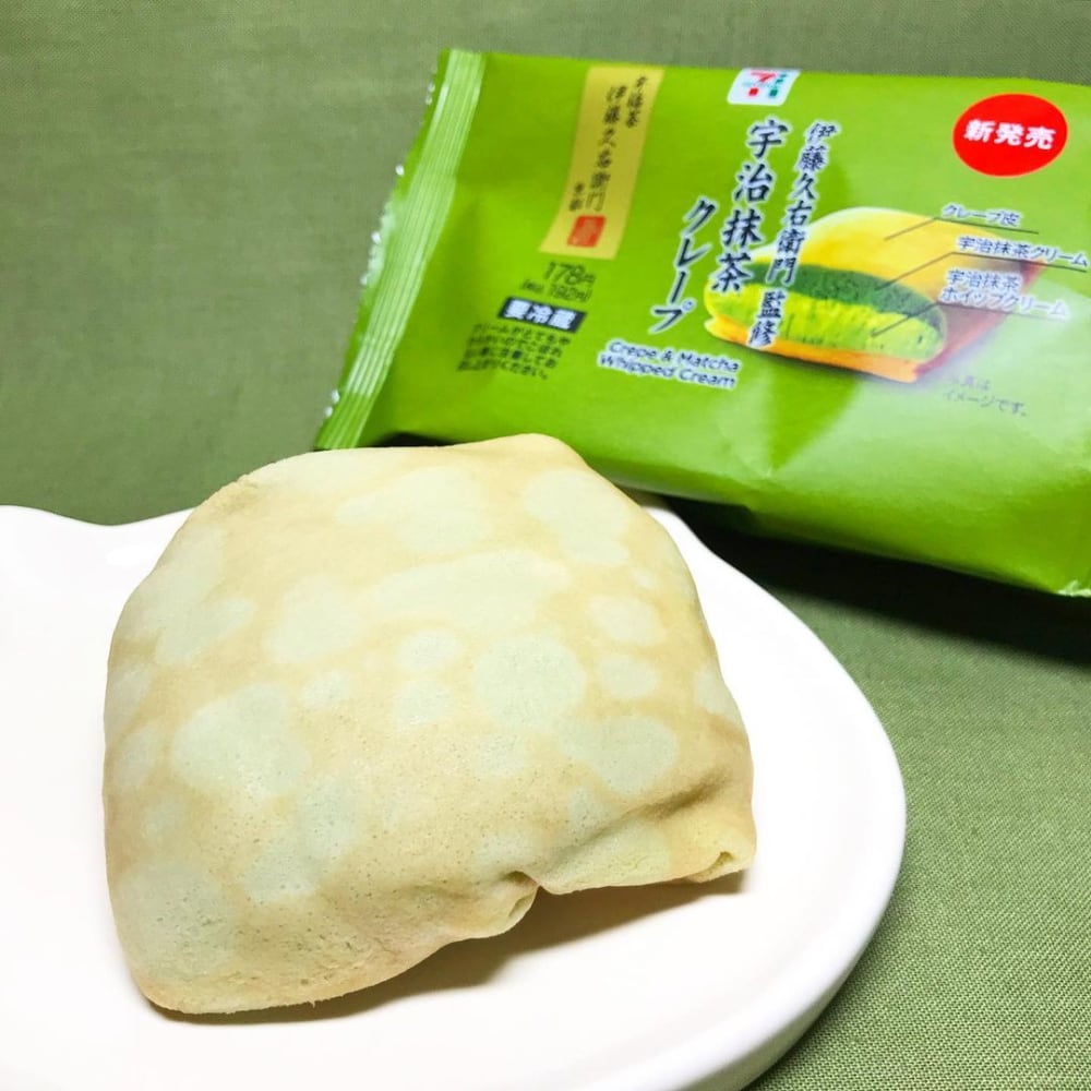 宇治抹茶クレープ