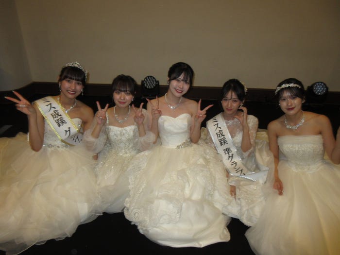 「ミス成蹊コンテスト2025」ファイナリスト(提供写真)