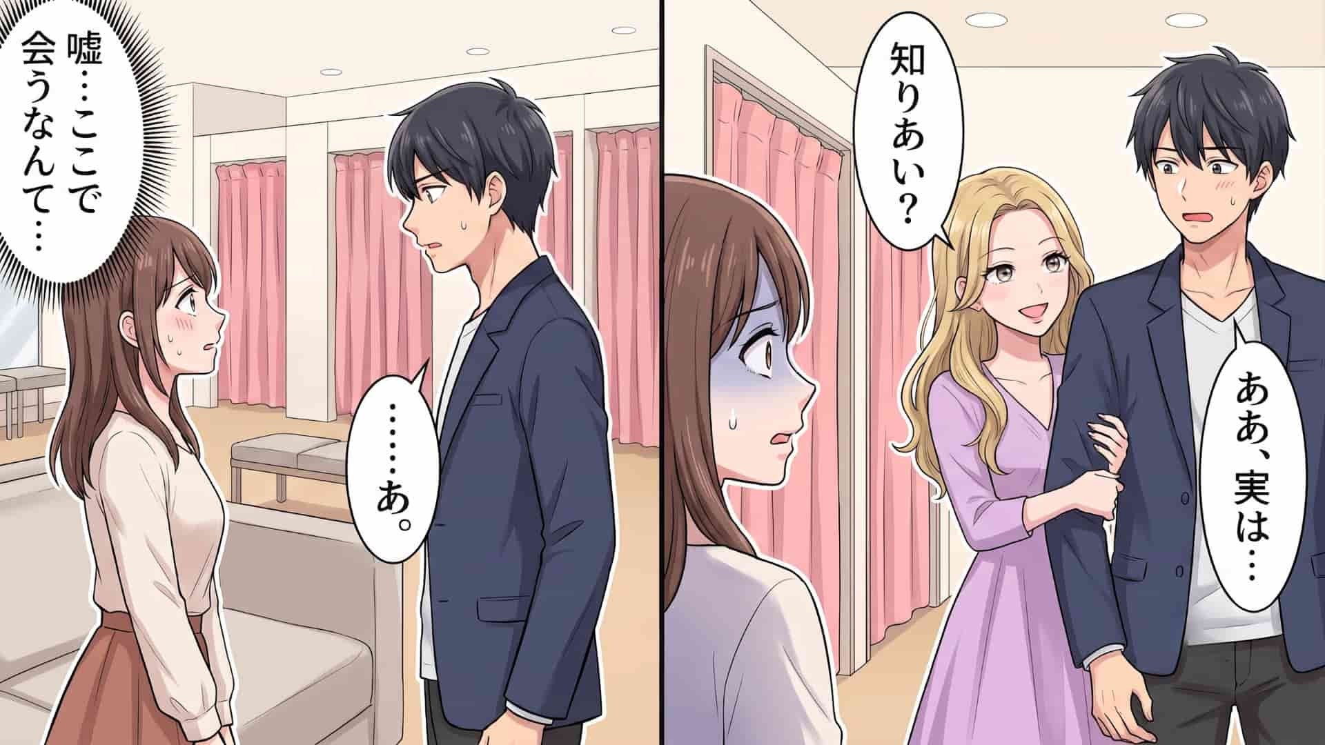 【大修羅場】「彼が私を選んだ理由がよくわかりました（笑）」ショッピング中、元カレに遭遇...今カノから【衝撃発言】をされて主人公困惑！？