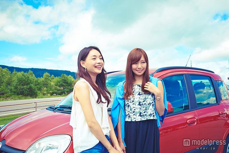 2人分の荷物も楽々積み込める「FIAT Panda（フィアット パンダ）」