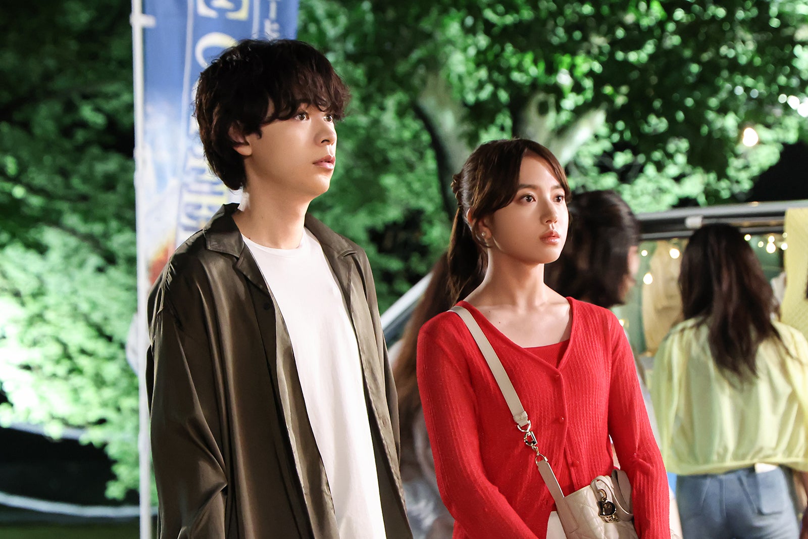 成田凌、清原果耶「初恋DOGs」第4話（C）TBS