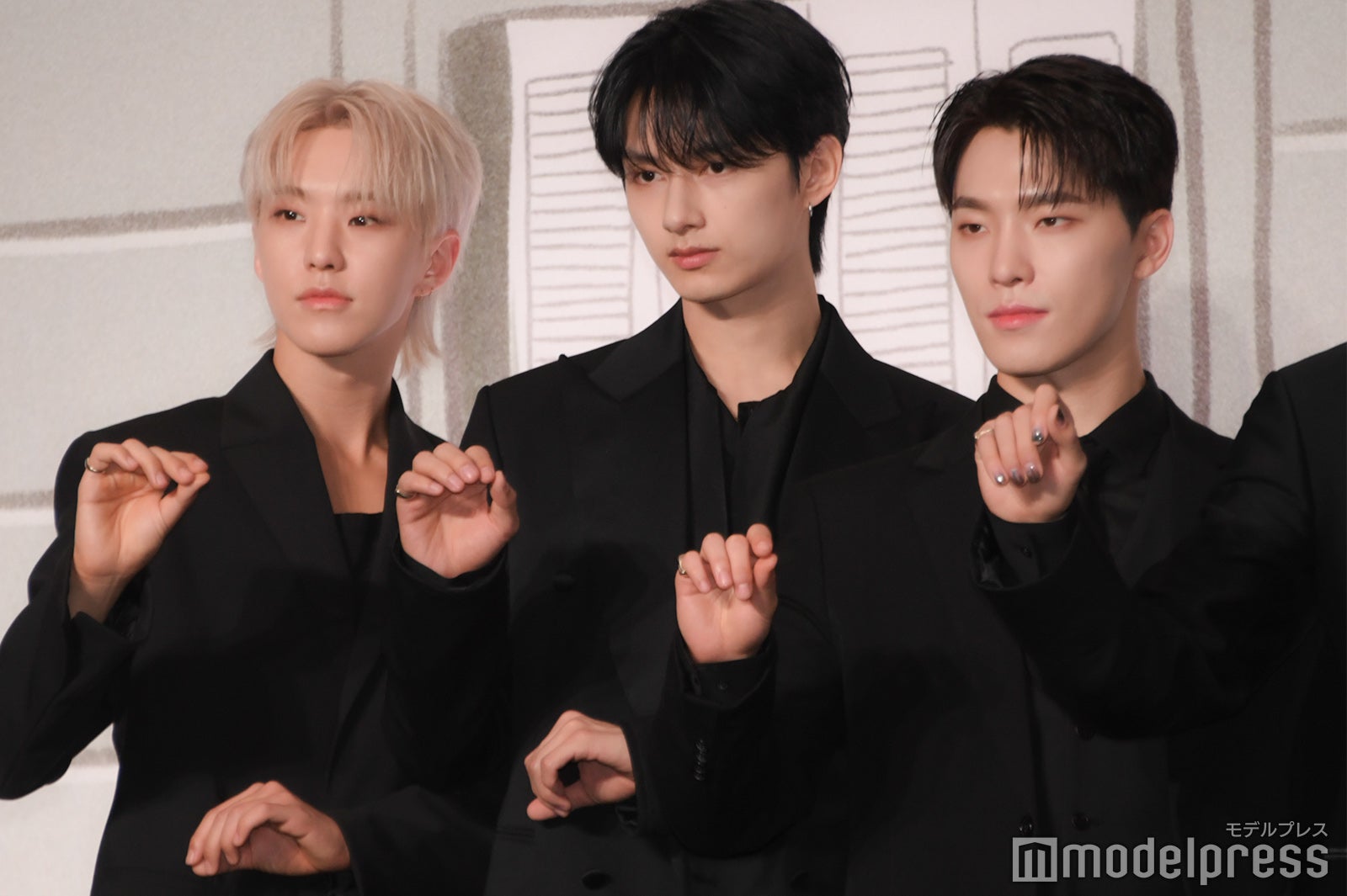 HOSHI（ホシ）、JUN（ジュン）、DINO（ディノ）（C）モデルプレス