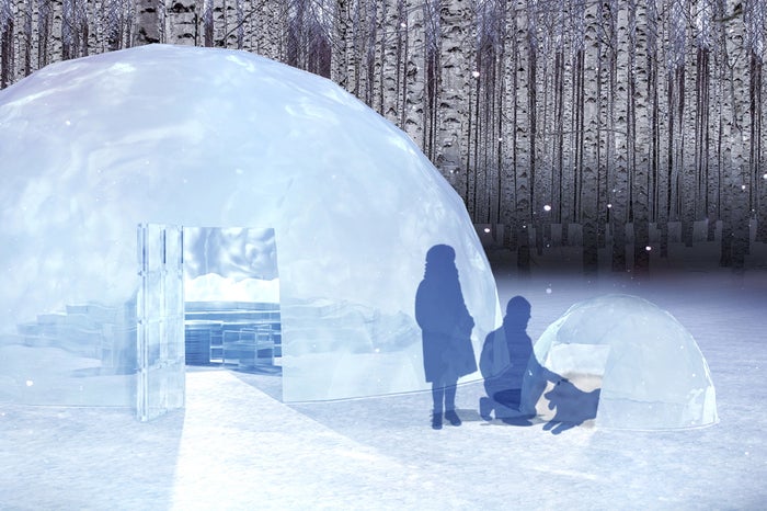 氷のホテル／画像提供：星野リゾート