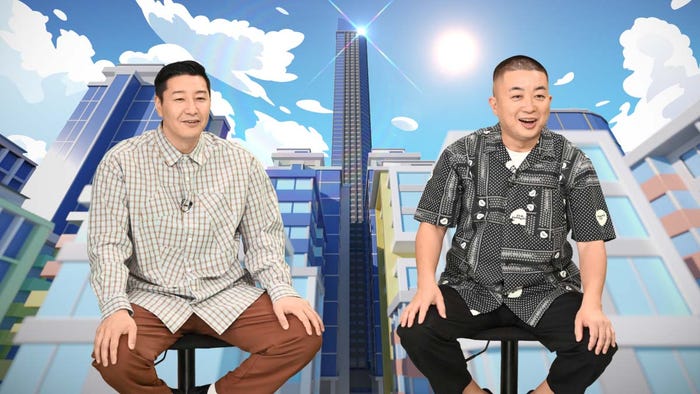 長田庄平、松尾駿/チョコレートプラネット(C)TBS