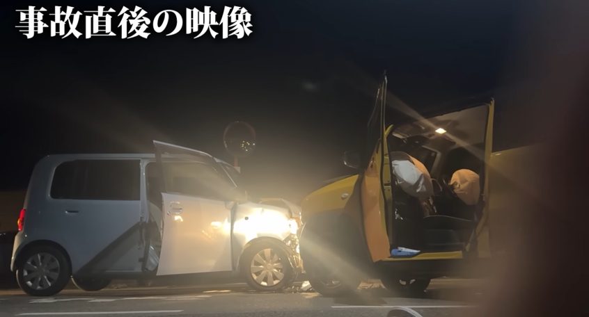 逆走車に突っ込まれたパチンコYouTuber。足骨折で車椅子生活と愛車廃車へ
