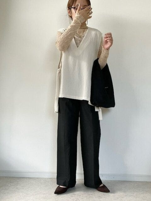 秋先取りコーデ　秋コーデ