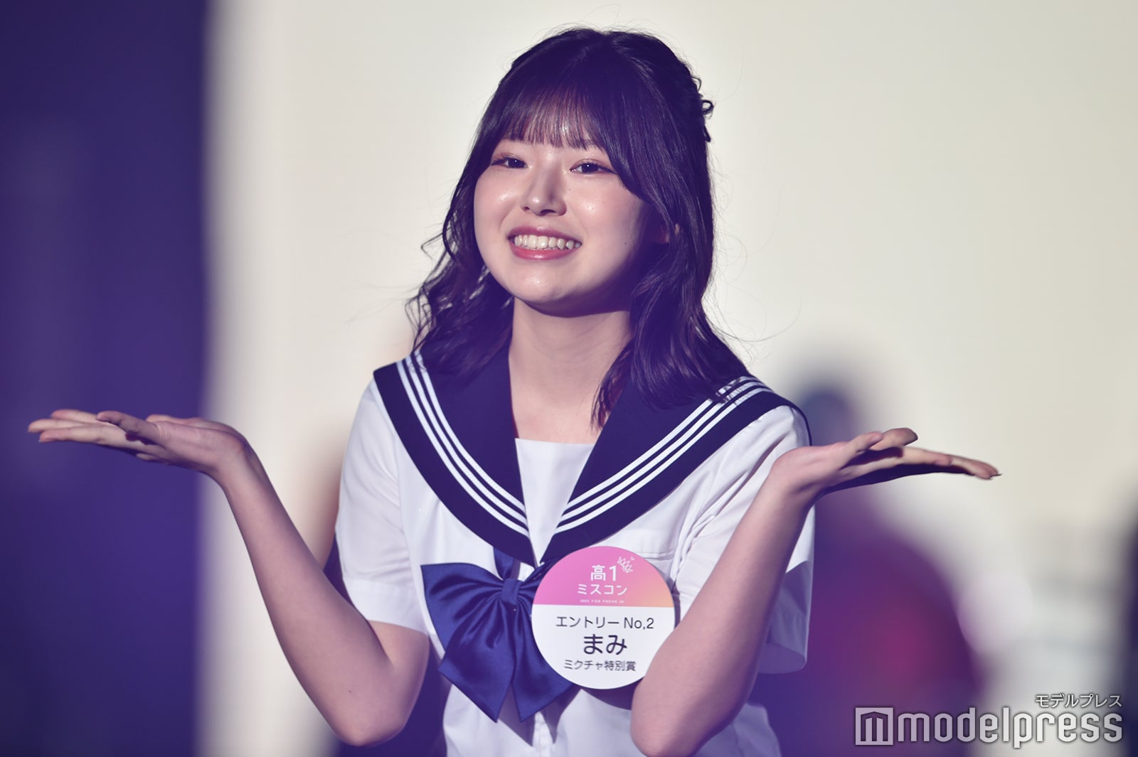「高一ミスコン2023」ステージの様子（C）モデルプレス