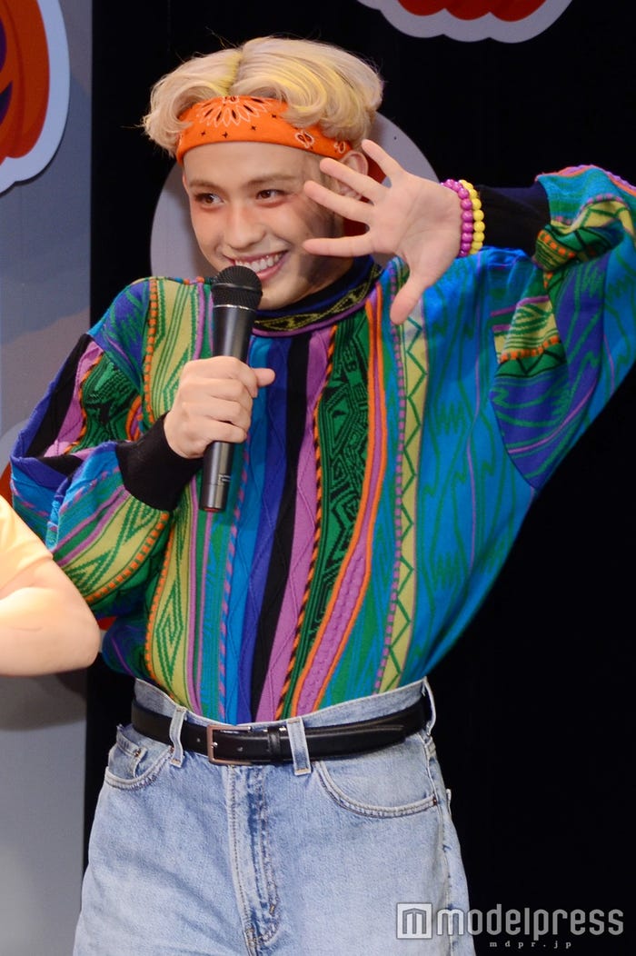 ぐるぐるぴーを披露したりゅうちぇる(C)モデルプレス