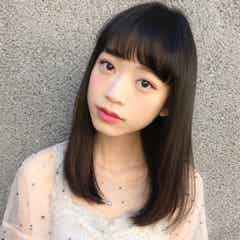 黒髪ミディアムで大人可愛く 今っぽミディアムのヘアカタログ モデルプレス 黒髪ミディアムで大人可愛く 今っぽミディアムのヘアカタログ モデルプレス