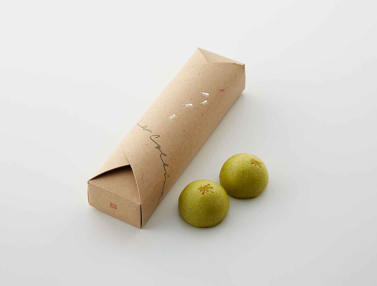 たねや饅頭 桑の葉／画像提供：たねやグループ