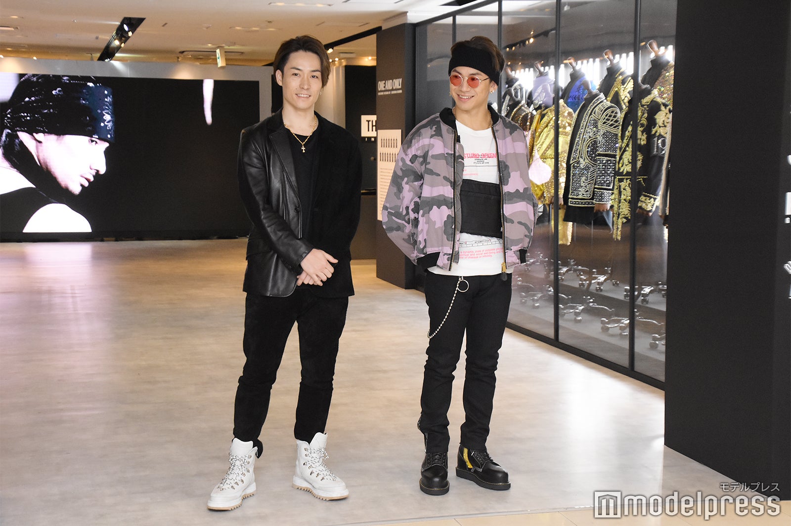 （左から）TETSUYA、NAOTO （C）モデルプレス