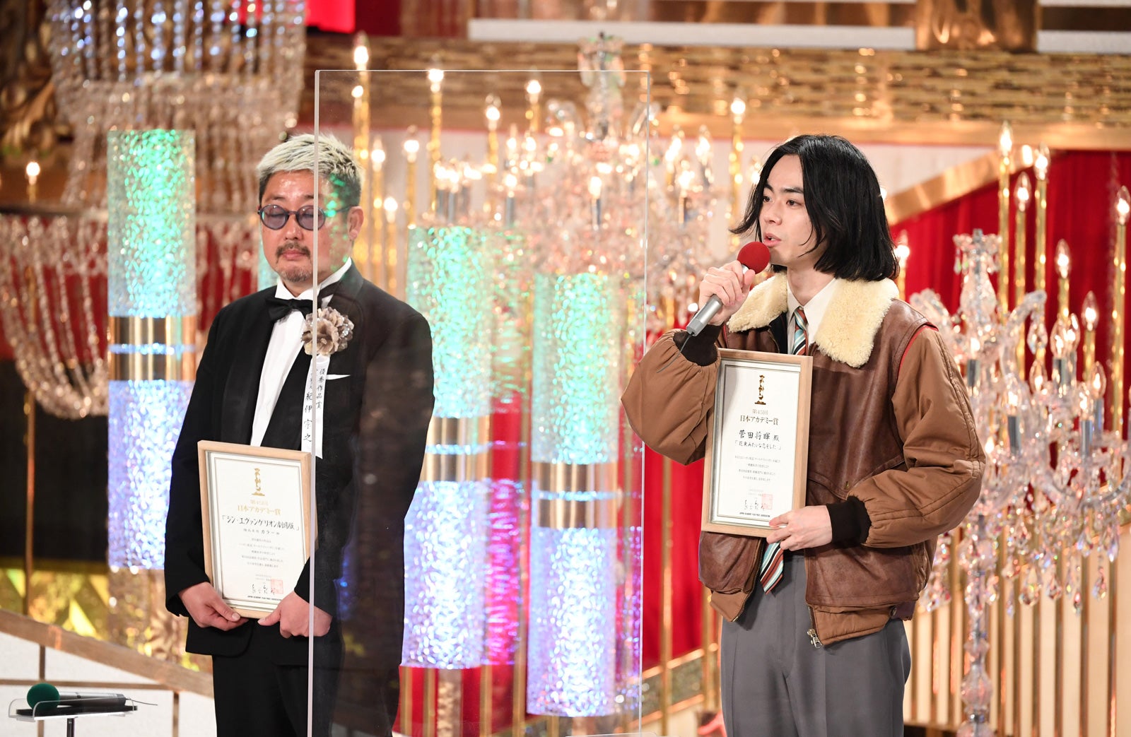 紀伊宗之氏、菅田将暉（C）東京写真記者協会