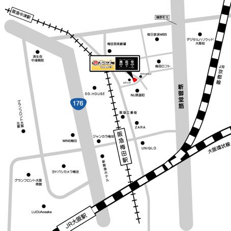 「黒花堂（フッカダン）」マップ／画像提供：ペネトレイト