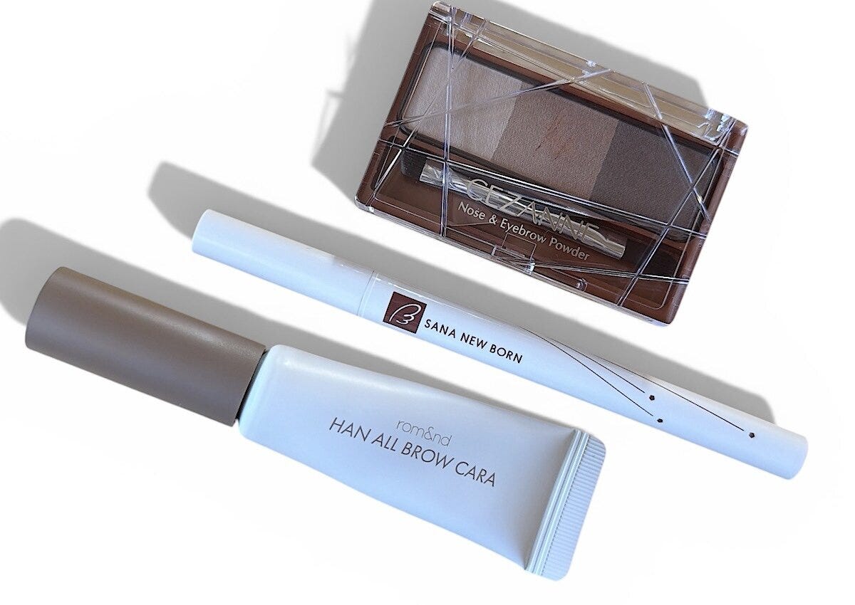 セザンヌ　ノーズ&アイブロウパウダー　02