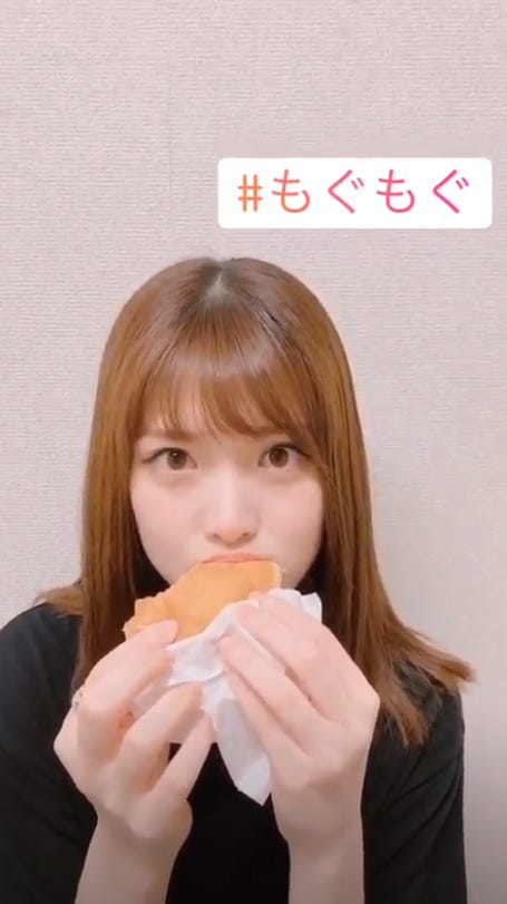 松村沙友理Instagramストーリーズより