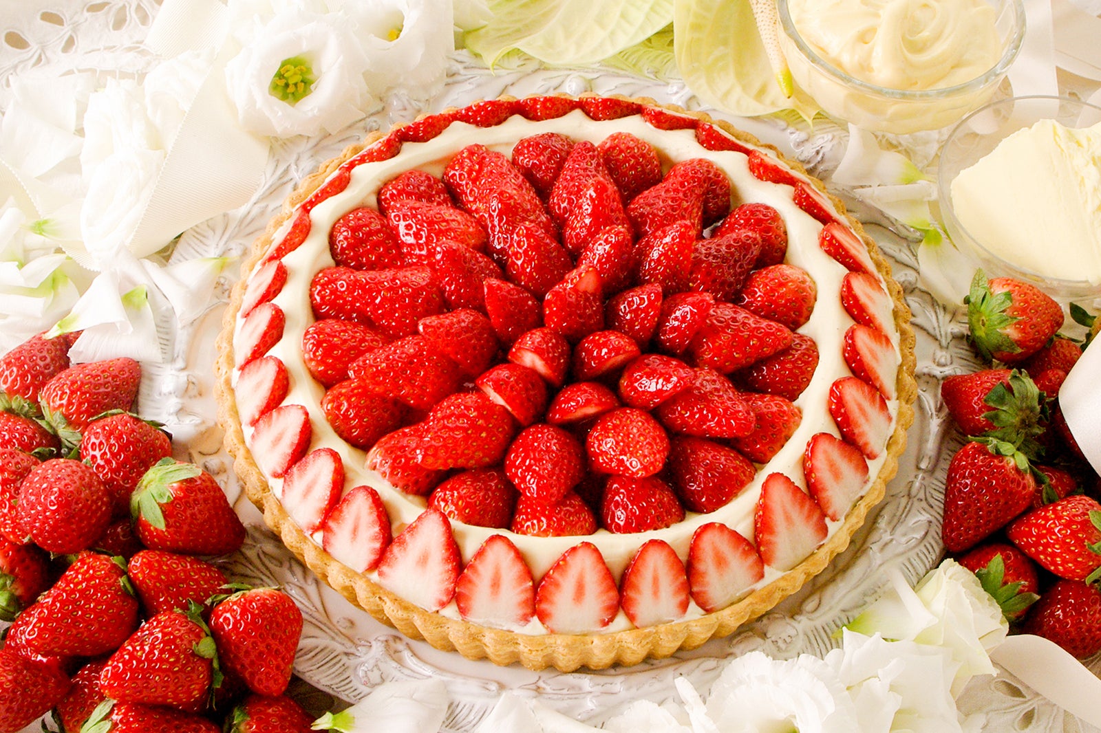 フレジエのタルト piece 943 円／whole（25cm） 8,964 円／画像提供：ラッシュ株式会社