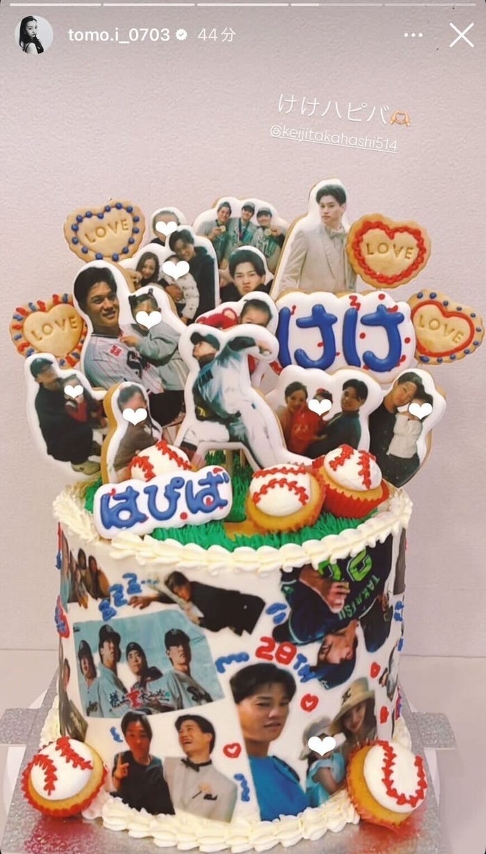 板野友美Instagramストリーズより