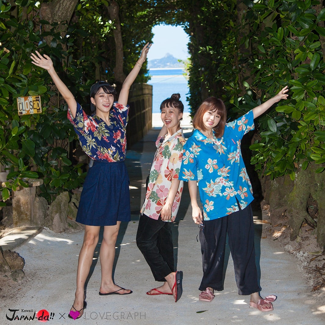 沖縄を満喫（写真提供：MBS）