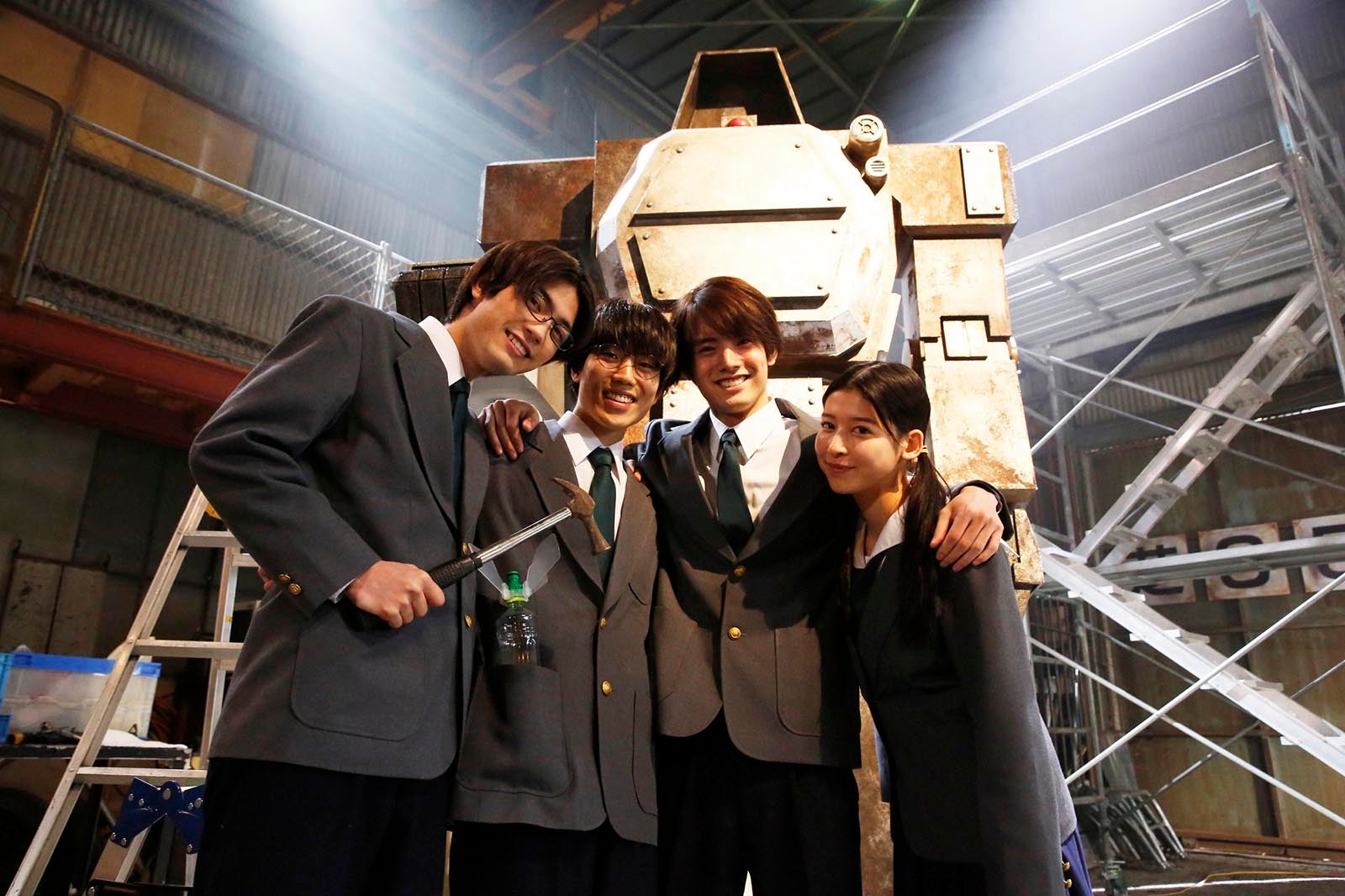 「映像研には手を出すな！」オフショット（提供写真）