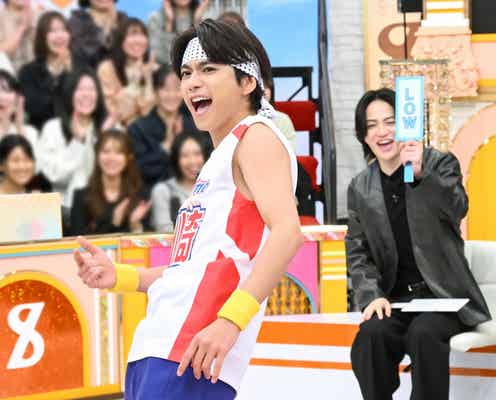 timelesz佐藤勝利、サンシャイン池崎になりきり奮闘 空前絶後の展開でスタジオざわつく