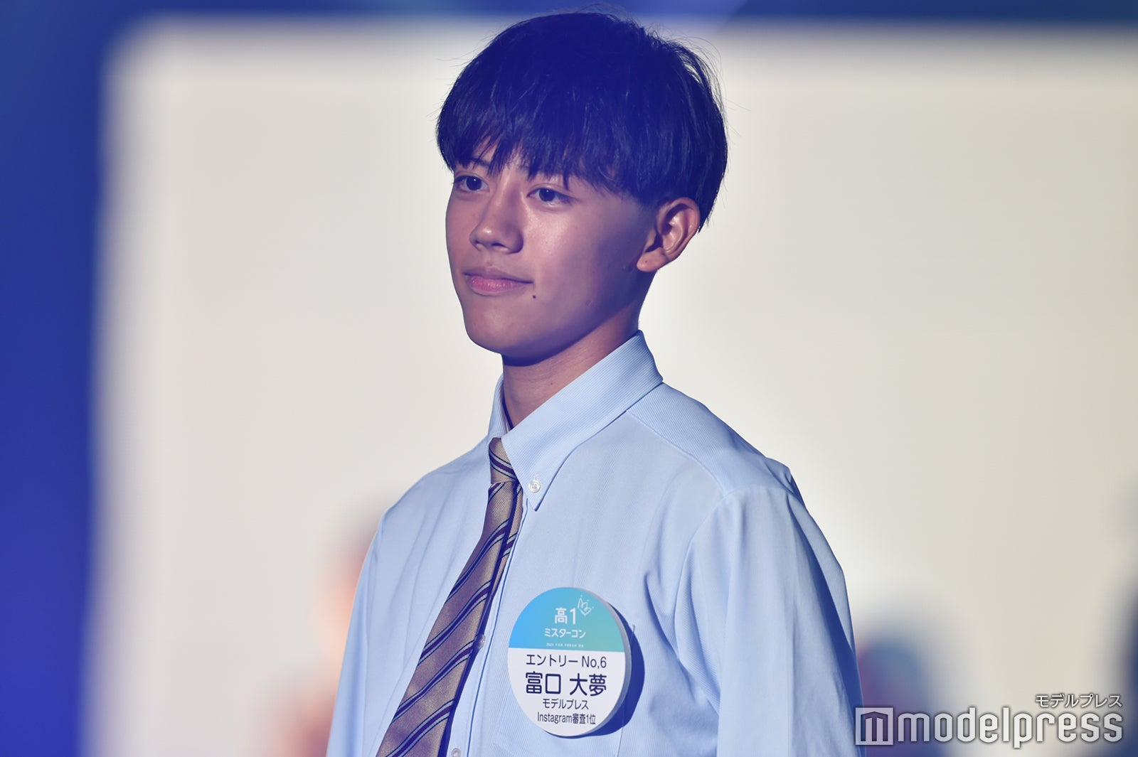 「男子高生ミスターコン2023」ステージの様子 （C）モデルプレス