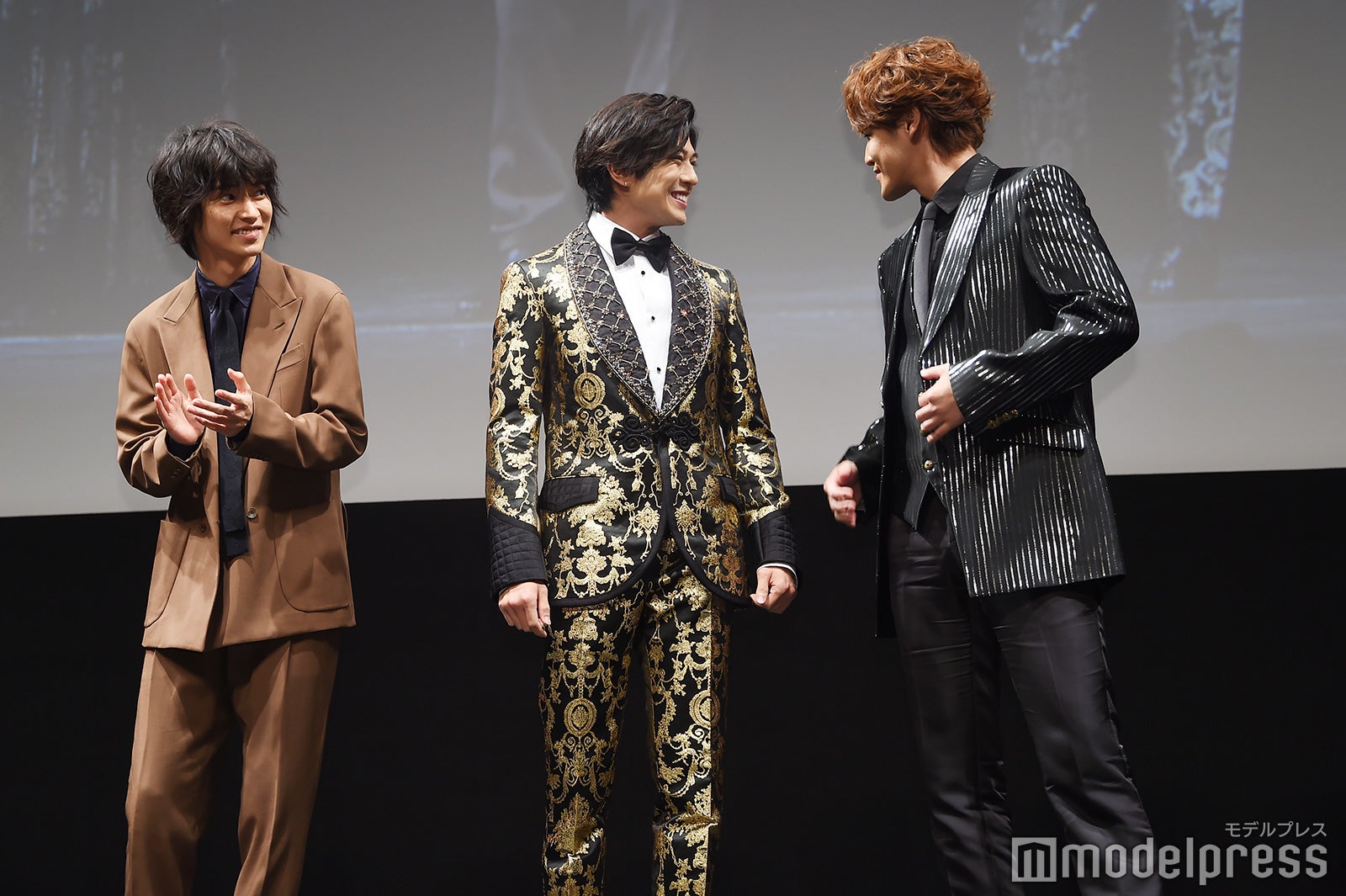 山崎賢人、新田真剣佑、宮野真守 （C）モデルプレス